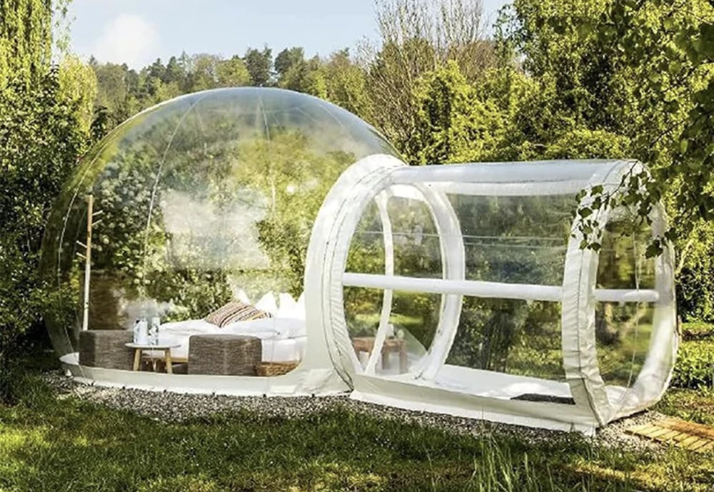 clear tent bubble